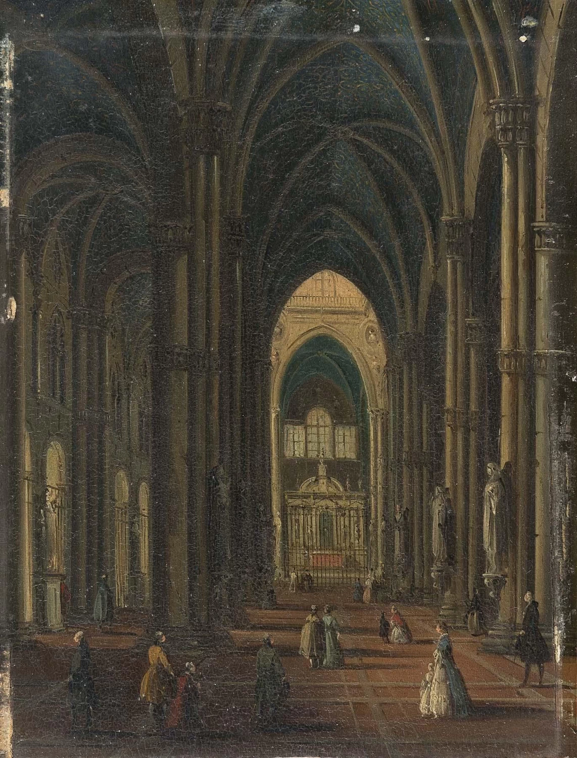 Interno del Duomo di Milano - attribuito